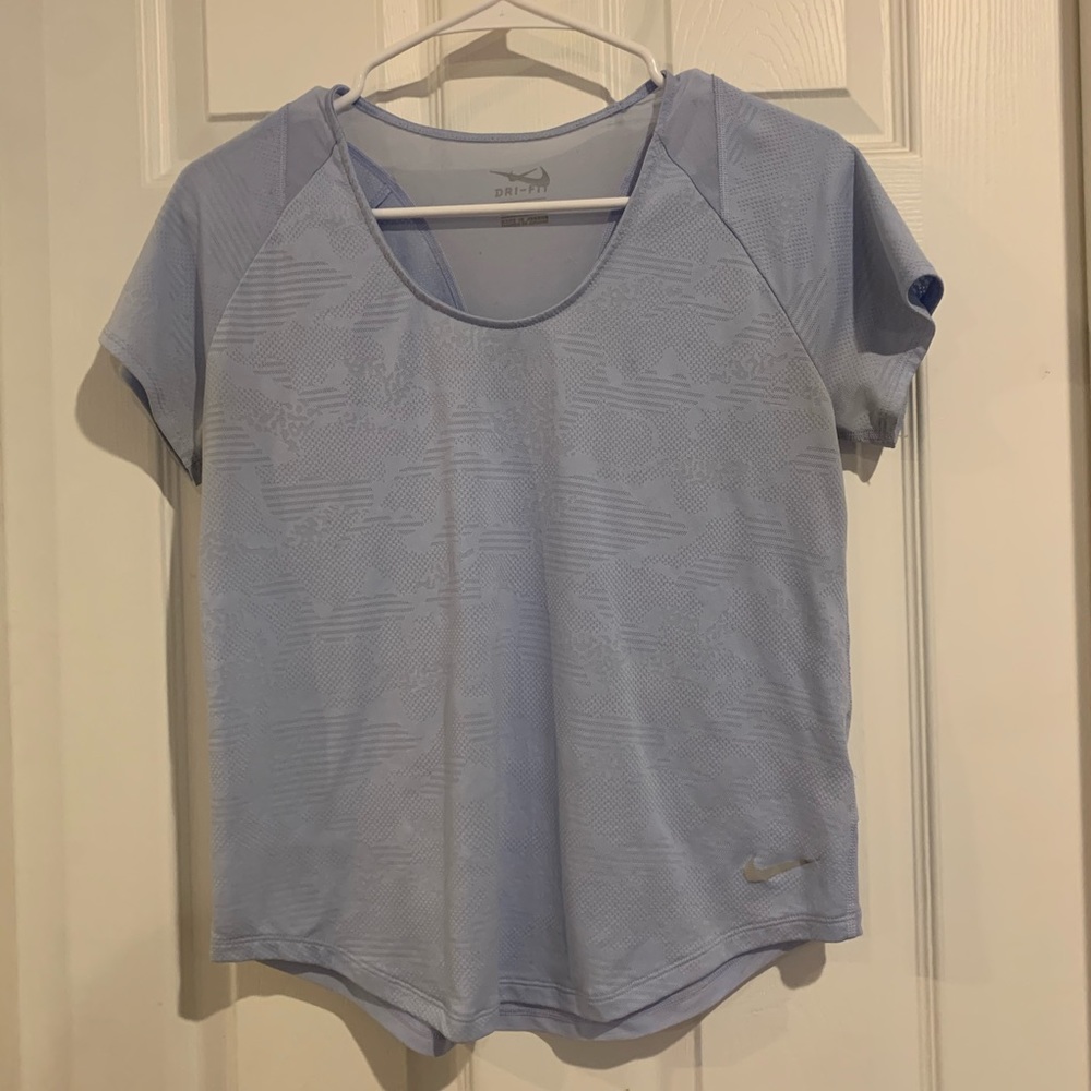 BLUE NIKE TOP